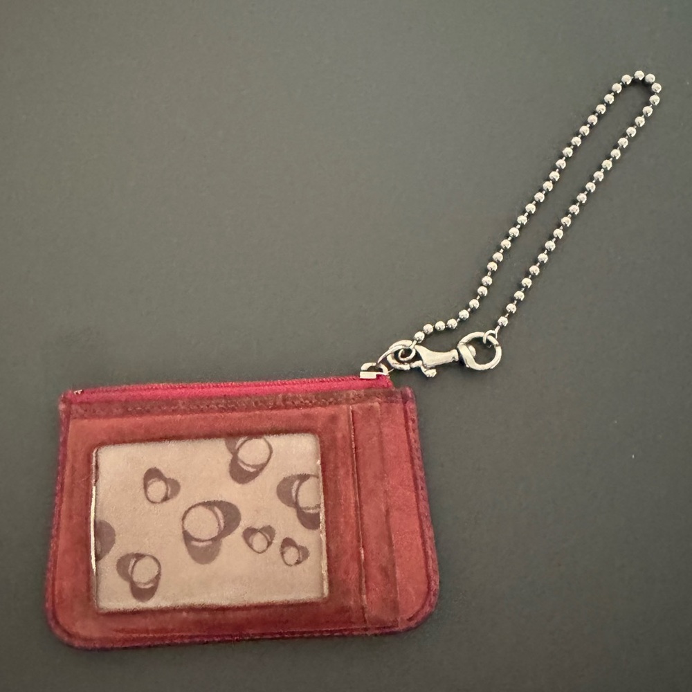 Vintage Coach Leather Cardholder